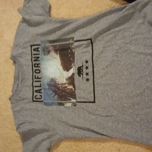 "California" grey-blue shirt
